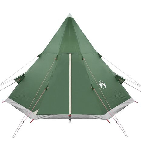 Tipi Tent 4-persoons waterdicht groen 6