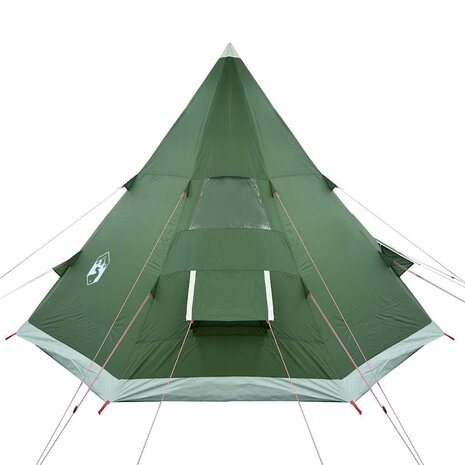 Tipi Tent 4-persoons waterdicht groen 7