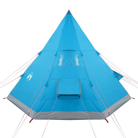 Tipi Tent 4-persoons waterdicht blauw 7