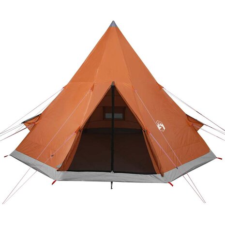 Tipi Tent 4-persoons waterdicht oranje 5
