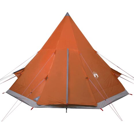 Tipi Tent 4-persoons waterdicht oranje 6