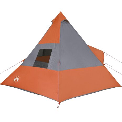 Tipi Tent 7-persoons waterdicht oranje 8