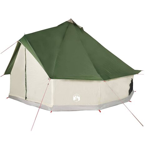 Tipi Tent 8-persoons waterdicht groen 5