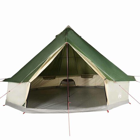 Tipi Tent 10-persoons waterdicht groen 7