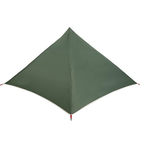 Tipi Tent voor gezin 7-persoons waterdicht groen 9