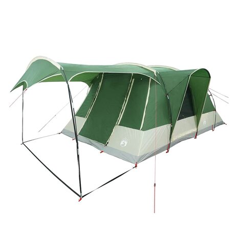 Tunneltent 5-persoons waterdicht groen 5