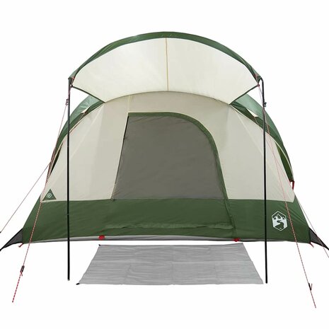 Tunneltent 8-persoons waterdicht groen 6