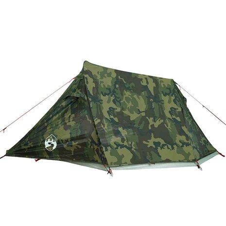 Tunneltent 3-persoons waterdicht camouflage 8