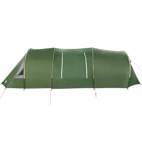 Tunnel Tent 4-Person met dak Groen en Wit 778 x 356 x 210 cm 7