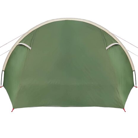 Tunnel Tent 4-Person met dak Groen en Wit 778 x 356 x 210 cm 8