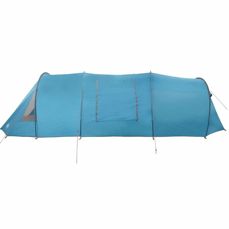 Tunnel Tent 4-Person met dak Blauw en Grijs 778 x 356 x 210 cm 7