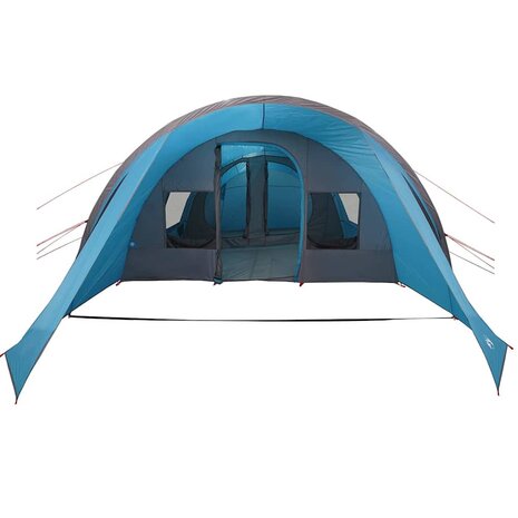 Tunnel Tent 5-Person met dak Blauw en Grijs 805 x 405 x 211 cm 5