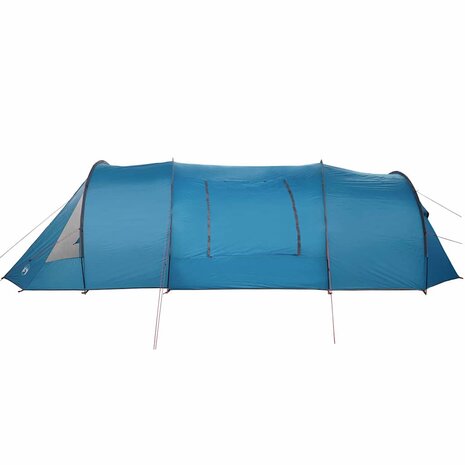 Tunnel Tent 5-Person met dak Blauw en Grijs 805 x 405 x 211 cm 7