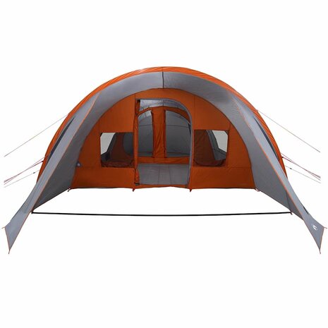Tunnel Tent 5-Person met dak Grijs en Oranje 778 x 356 x 210 cm 5