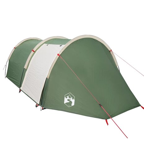 Tunneltent 4-persoons waterdicht groen 5