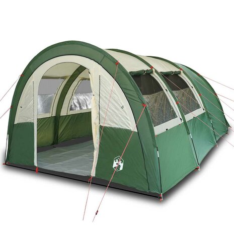 Tunneltent 4-persoons waterdicht groen 2