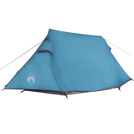 Tunneltent 3-persoons waterdicht blauw 9
