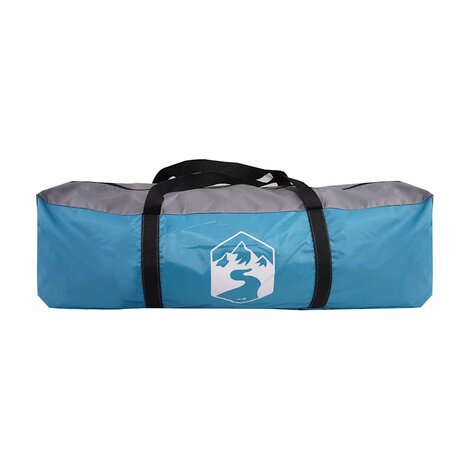 Tunneltent 2-persoons waterdicht blauw 8