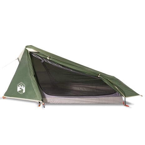 Tunneltent 1-persoons waterdicht groen 4
