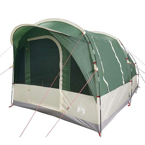 Tunneltent 3-persoons waterdicht groen 2