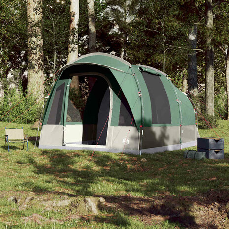 Tunneltent 3-persoons waterdicht groen 3