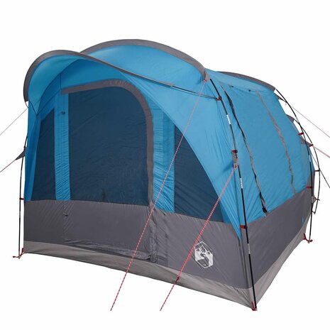 Tunneltent 3-persoons waterdicht blauw 2
