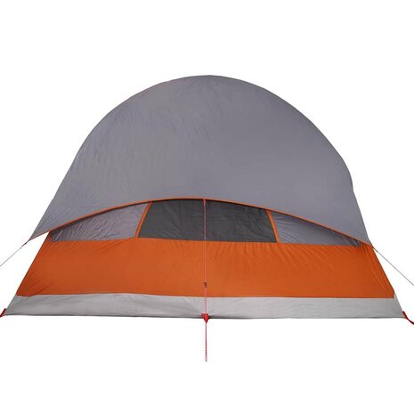 Tunneltent 8-persoons waterdicht grijs 9
