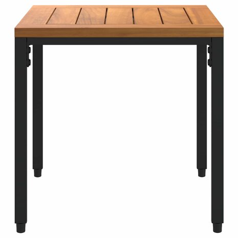 Buitenmeubelset met kussen Zwart en Cream Wit PE Rattan 8