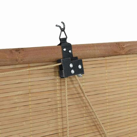 Rolgordijn Bruin 150x160 cm Bamboe 7