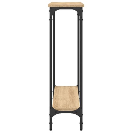 Wandtafel Sonoma Eiken 75x22,5x75 cm Bewerkt Hout 5