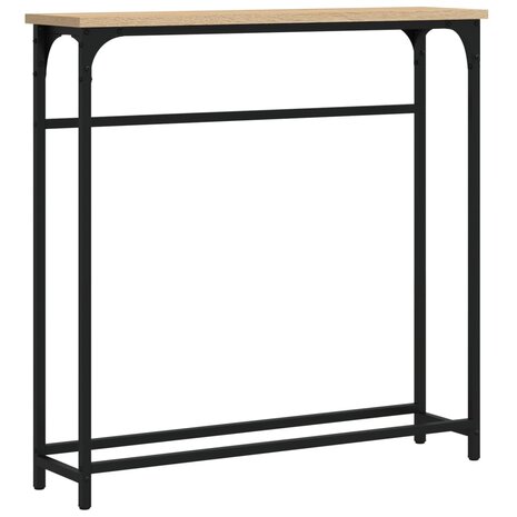 Wandtafel Sonoma Eiken 75x19,5x75 cm Bewerkt Hout 2