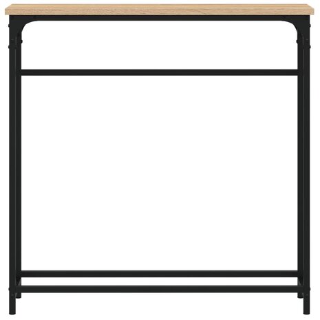 Wandtafel Sonoma Eiken 75x19,5x75 cm Bewerkt Hout 4