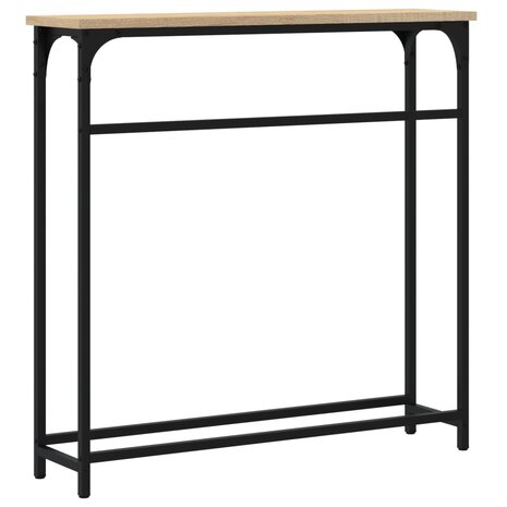 Wandtafel Sonoma Eiken 75x19,5x75 cm Bewerkt Hout 6
