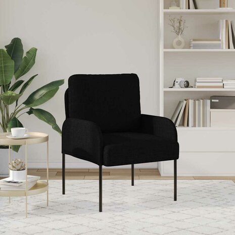 Banken met kussen 55cm Zwart Multiplex 3