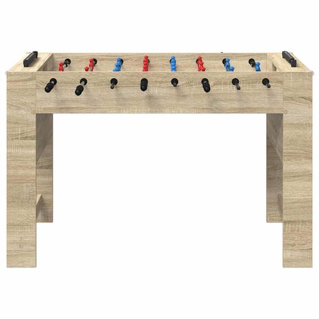 Voetbaltafel Sonoma Eiken 125 x 60,5 x 80 cm Bewerkt hout 4