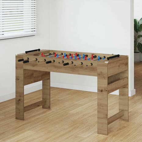 Voetbaltafel Artisan Eik 125 x 60,5 x 80 cm Bewerkt hout 1