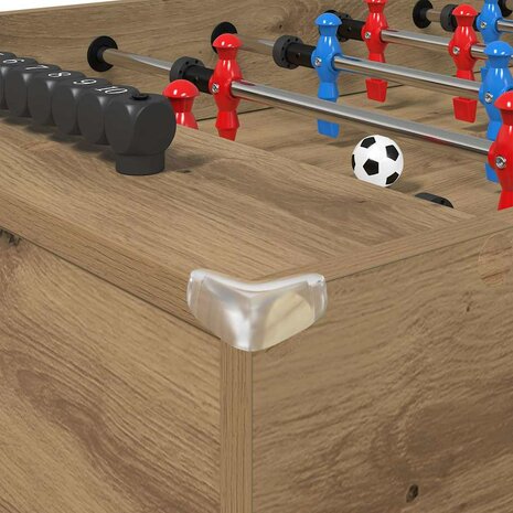 Voetbaltafel Artisan Eik 125 x 60,5 x 80 cm Bewerkt hout 7