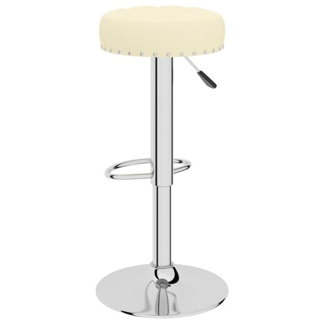 Barkrukken 2 st stof cr&egrave;mekleurig 5