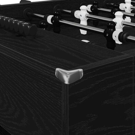 Voetbaltafel Zwarte Eik 146,5 x 74 x 85 cm Bewerkt hout 7