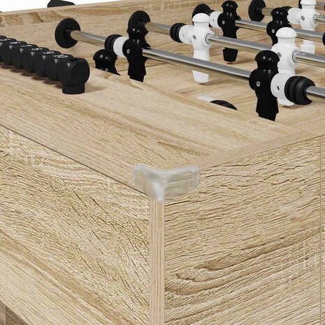 Voetbaltafel Sonoma Eiken 146,5 x 74 x 85 cm Bewerkt hout 7
