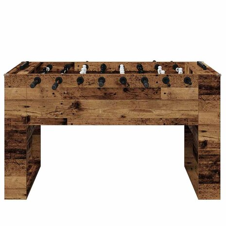 Voetbaltafel Oudhout 146,5 x 74 x 85 cm Bewerkt hout 4