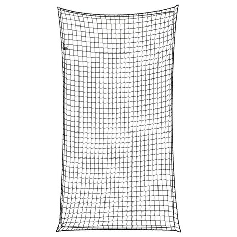 Aanhangwagennet elastisch touw 3x1,65 m polypropeen zwart 1