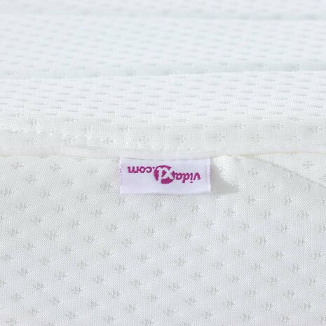 Matras Wit 120 x 200 cm Jacquard stof 8