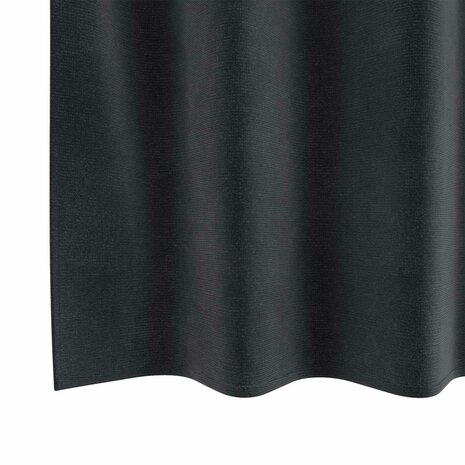 Verduisterende gordijnen 2 pcs Donkergrijs 140 x 245 cm Fluweel 6
