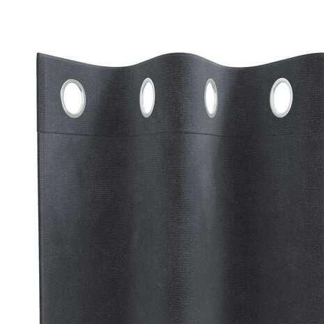 Verduisterende gordijnen 2 pcs Lichtgrijs 140 x 225 cm Fluweel 5