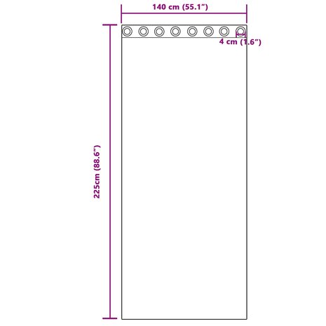 Verduisterende gordijnen 2 pcs Mosterdgeel 140 x 225 cm Fluweel 8