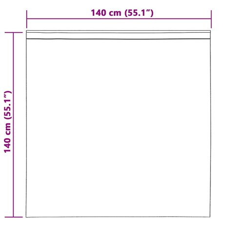 Verduisterende gordijnen 2 pcs Mosterdgeel 140 x 140 cm Fluweel 9