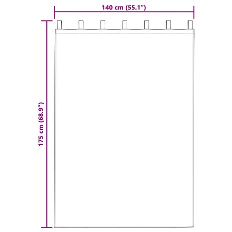 Verduisterende gordijnen 2 pcs Mosterdgeel 140 x 175 cm Fluweel 7