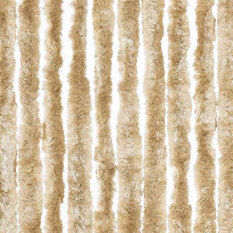 Vliegengordijn 56x200 cm chenille beige 6