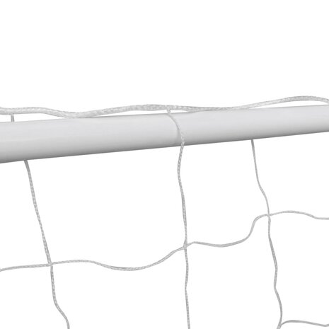 Voetbalgoals 2 st 240x90x150 cm staal 4